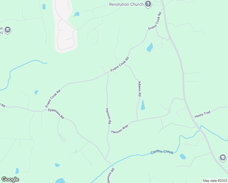 map of restaurants, bars, coffee shops, grocery stores, and more near in Canton