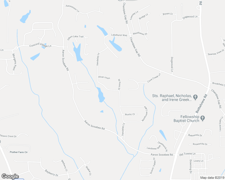 map of restaurants, bars, coffee shops, grocery stores, and more near 5475 Vendelay Lane in Cumming