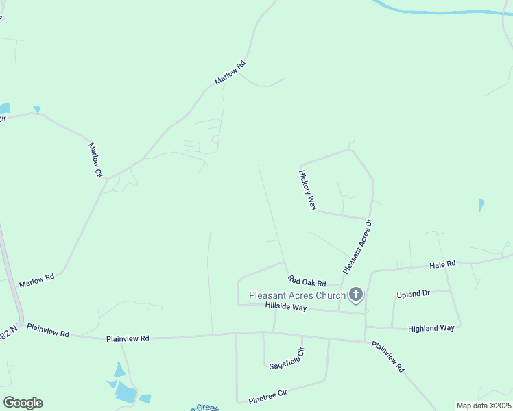 map of restaurants, bars, coffee shops, grocery stores, and more near 519 Red Oak Road in Maysville
