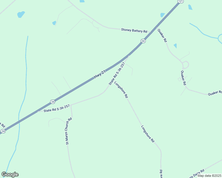 map of restaurants, bars, coffee shops, grocery stores, and more near 630 State Road S-36-257 in Newberry