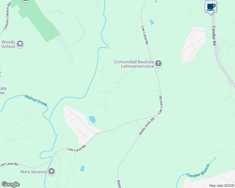 map of restaurants, bars, coffee shops, grocery stores, and more near 2281 South Oaks Drive in Gainesville