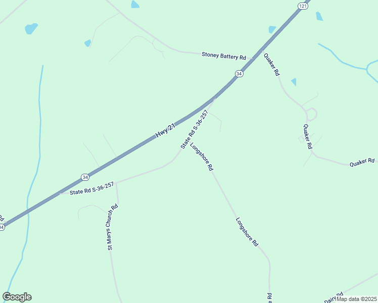 map of restaurants, bars, coffee shops, grocery stores, and more near 630 State Road S-36-257 in Newberry