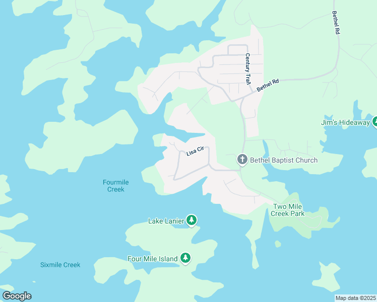 map of restaurants, bars, coffee shops, grocery stores, and more near 9240 Lisa Circle in Gainesville