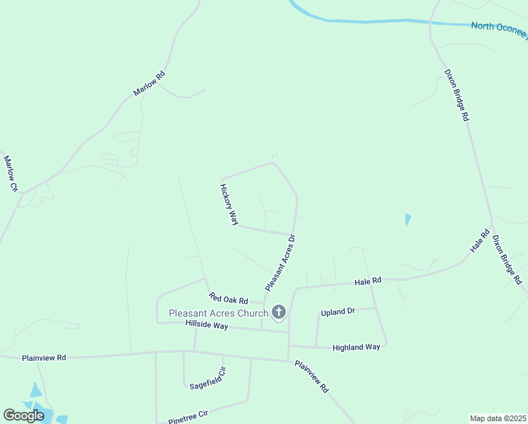 map of restaurants, bars, coffee shops, grocery stores, and more near 105 Shady Lane Court in Maysville