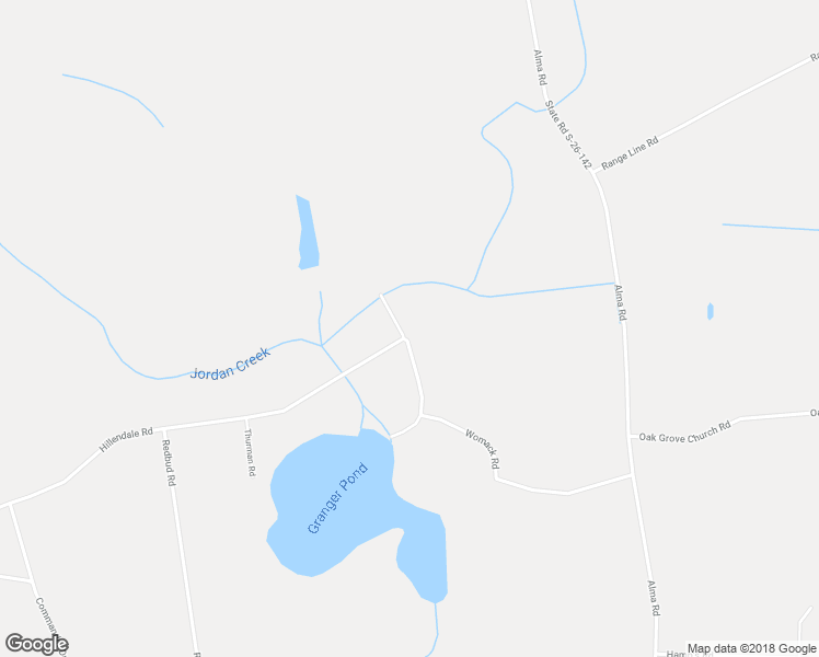 map of restaurants, bars, coffee shops, grocery stores, and more near 5676 Womack Road in Nichols