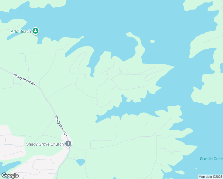 map of restaurants, bars, coffee shops, grocery stores, and more near Biscayne Drive in Cumming