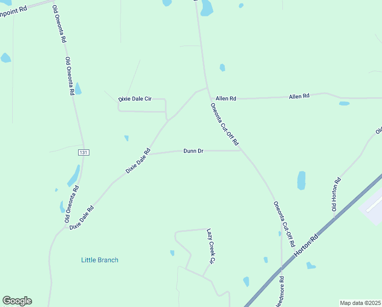 map of restaurants, bars, coffee shops, grocery stores, and more near 224 Dunn Drive in Albertville