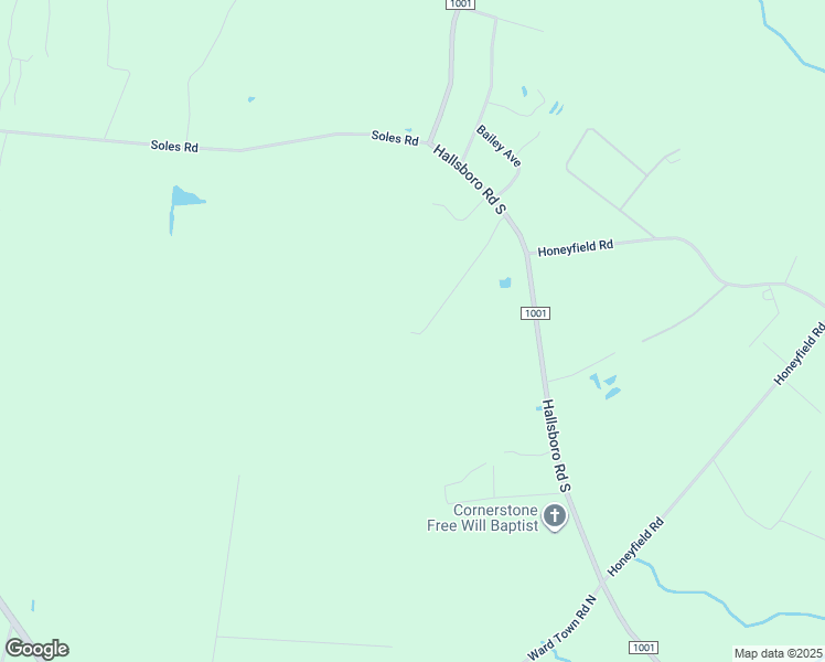 map of restaurants, bars, coffee shops, grocery stores, and more near 318 Shiloh Estates Road in Whiteville