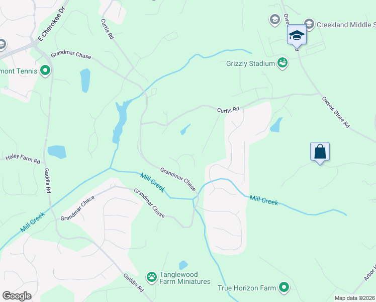 map of restaurants, bars, coffee shops, grocery stores, and more near 706 Inverness Way in Canton