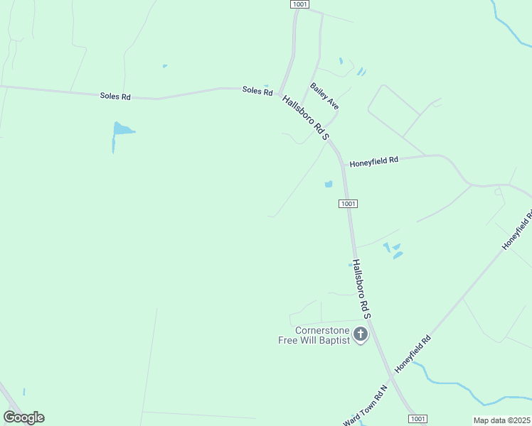 map of restaurants, bars, coffee shops, grocery stores, and more near 318 Shiloh Estates Road in Whiteville