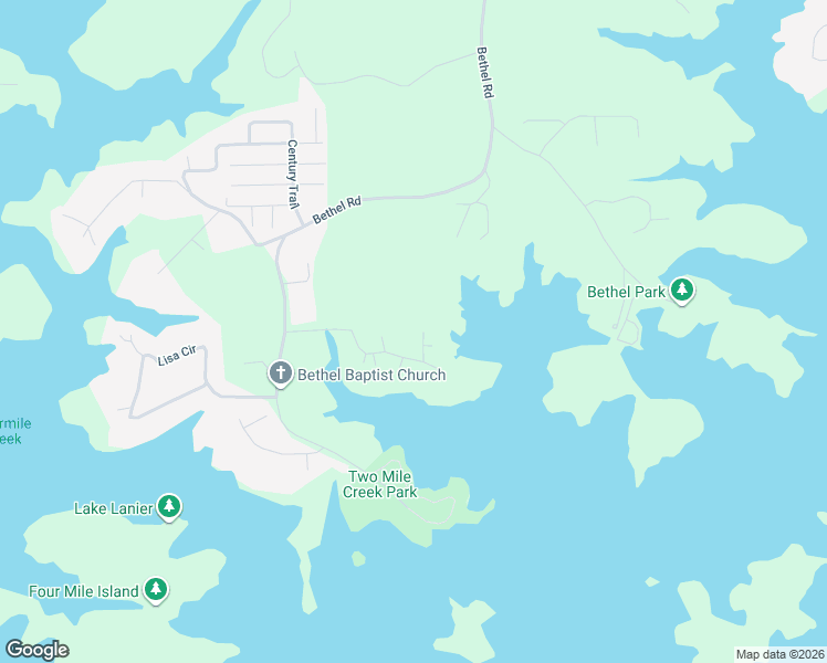 map of restaurants, bars, coffee shops, grocery stores, and more near 9245 Hawks Nest Drive in Gainesville