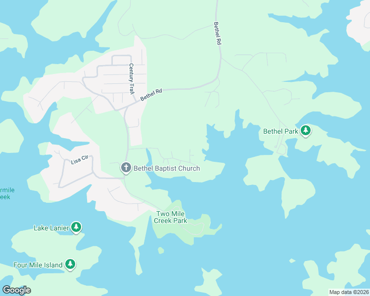 map of restaurants, bars, coffee shops, grocery stores, and more near 9245 Hawks Nest Drive in Gainesville