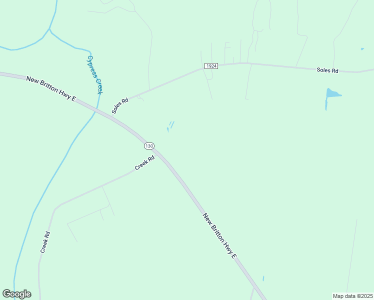 map of restaurants, bars, coffee shops, grocery stores, and more near 6905 New Britton Highway East in Whiteville