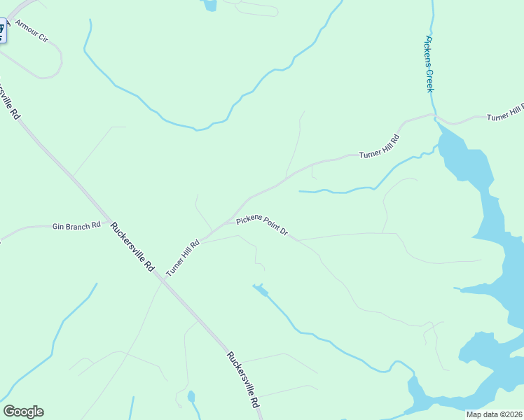 map of restaurants, bars, coffee shops, grocery stores, and more near 2187 Turner Hill Road in Elberton