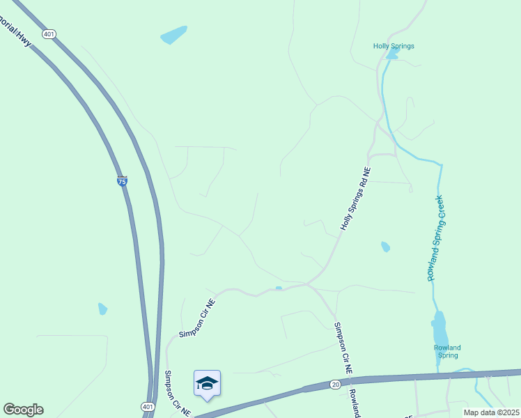 map of restaurants, bars, coffee shops, grocery stores, and more near 24 Spruce Street in White