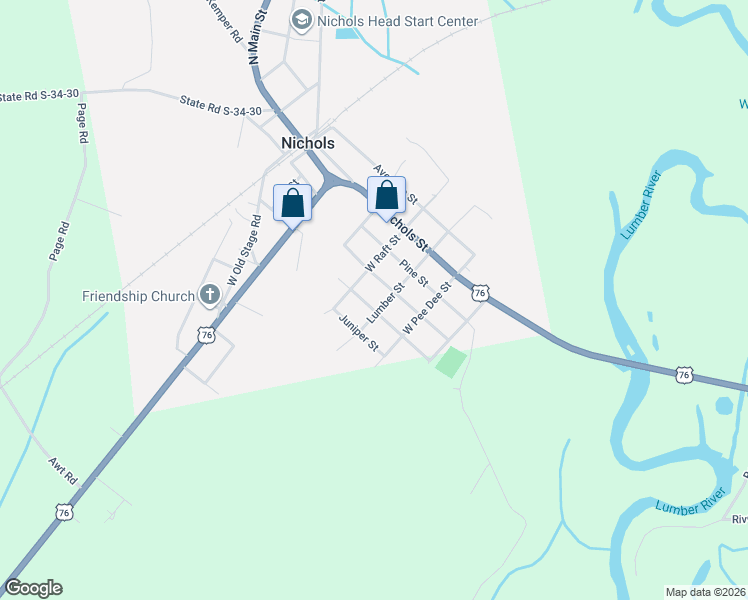 map of restaurants, bars, coffee shops, grocery stores, and more near 402 Sophronia Street in Nichols
