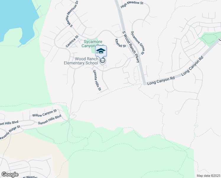 map of restaurants, bars, coffee shops, grocery stores, and more near 586 Grass Valley Street in Simi Valley