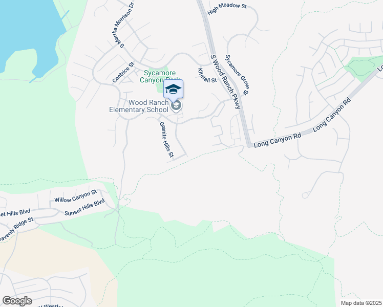 map of restaurants, bars, coffee shops, grocery stores, and more near 586 Grass Valley Street in Simi Valley