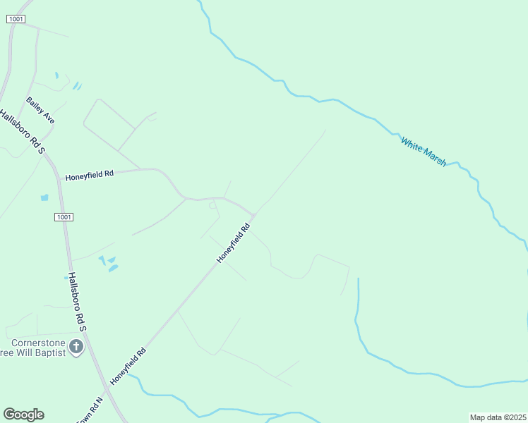 map of restaurants, bars, coffee shops, grocery stores, and more near 786 Honeyfield Road in Whiteville
