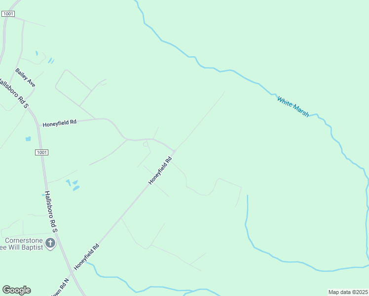 map of restaurants, bars, coffee shops, grocery stores, and more near 786 Honeyfield Road in Whiteville