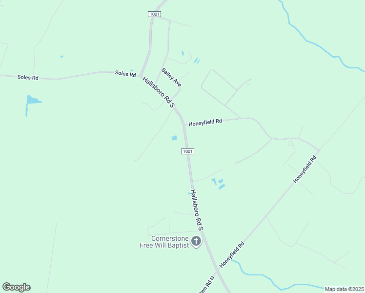 map of restaurants, bars, coffee shops, grocery stores, and more near 7922 Hallsboro Road South in Whiteville