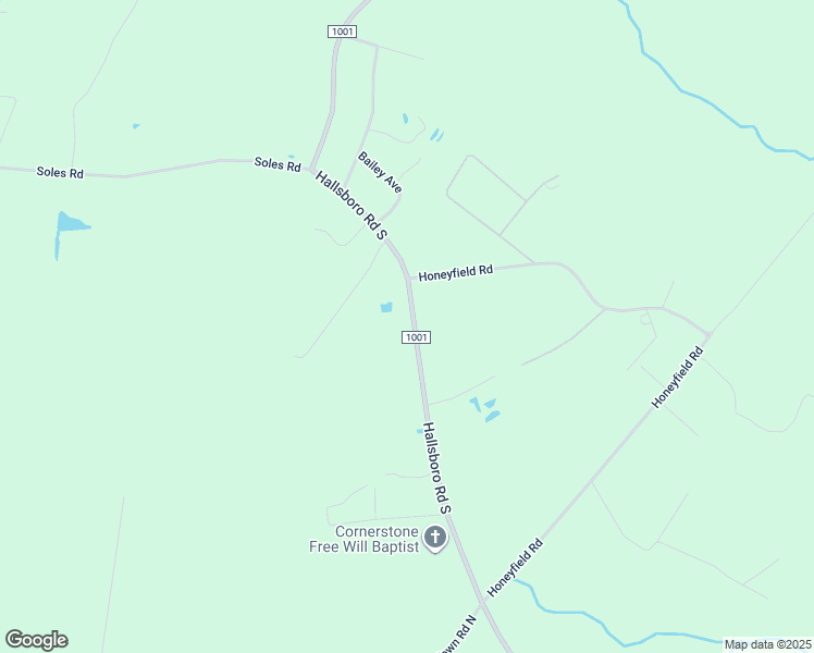 map of restaurants, bars, coffee shops, grocery stores, and more near 7922 Hallsboro Road South in Whiteville