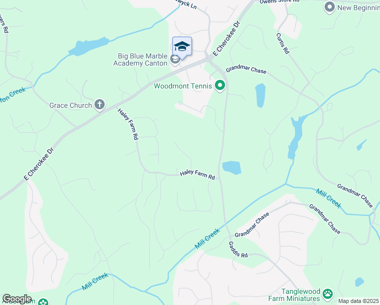 map of restaurants, bars, coffee shops, grocery stores, and more near 506 Prestwyck Haven in Canton
