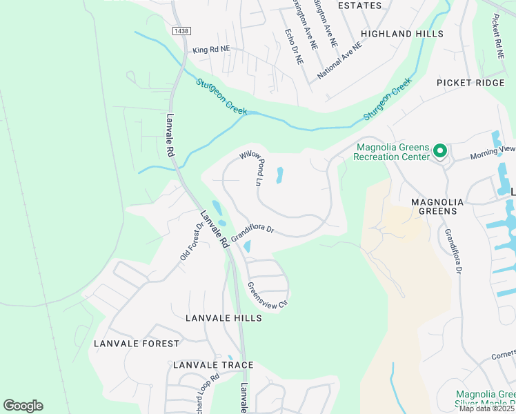 map of restaurants, bars, coffee shops, grocery stores, and more near 1133 Willow Pond Lane in Leland