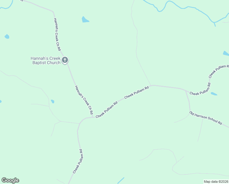 map of restaurants, bars, coffee shops, grocery stores, and more near 2245 Cheek Pulliam Road in Royston