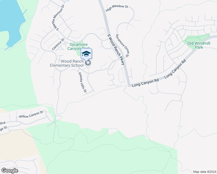 map of restaurants, bars, coffee shops, grocery stores, and more near 596 Fenwick Way in Simi Valley