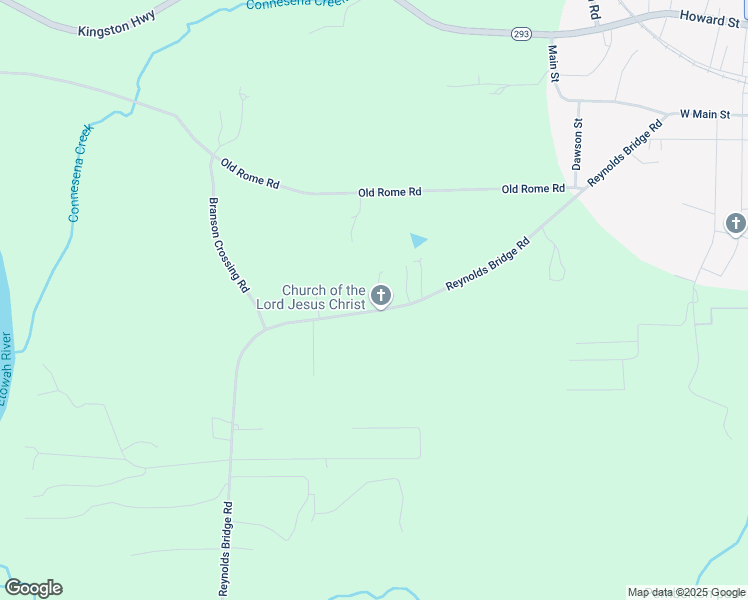 map of restaurants, bars, coffee shops, grocery stores, and more near 128 Reynolds Bridge Road in Ocoee