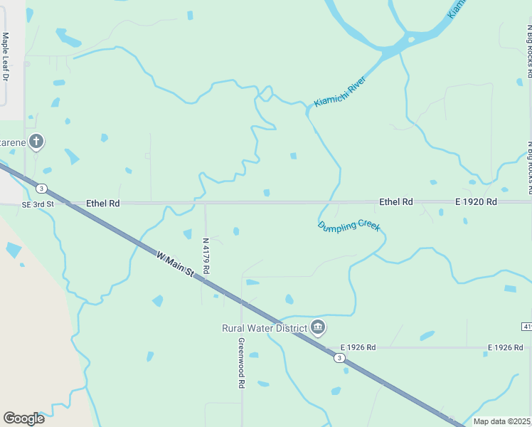 map of restaurants, bars, coffee shops, grocery stores, and more near 418118 East 1920 Road in Antlers