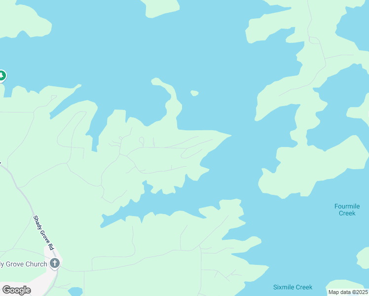 map of restaurants, bars, coffee shops, grocery stores, and more near 7150 Collins Point Road in Cumming