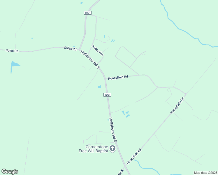 map of restaurants, bars, coffee shops, grocery stores, and more near 7895 Hallsboro Road South in Whiteville