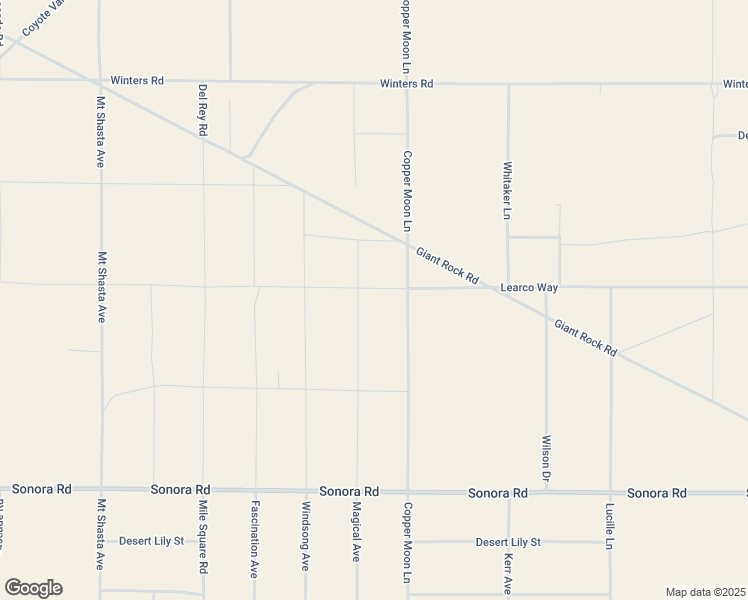 map of restaurants, bars, coffee shops, grocery stores, and more near 66411 Pole Line Road in Joshua Tree