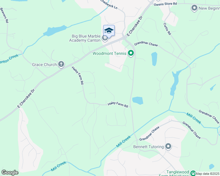 map of restaurants, bars, coffee shops, grocery stores, and more near 506 Prestwyck Haven in Canton