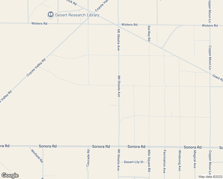 map of restaurants, bars, coffee shops, grocery stores, and more near Learco Way in Joshua Tree