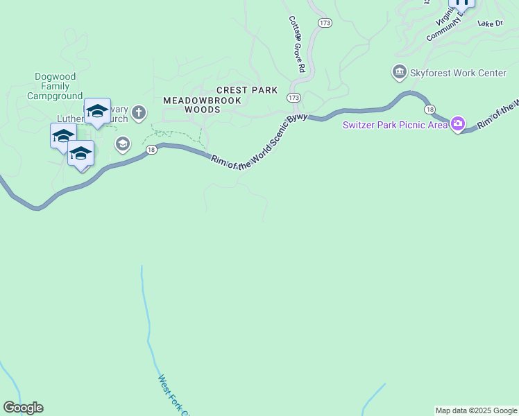 map of restaurants, bars, coffee shops, grocery stores, and more near 27809 Lilac Drive in San Bernardino County