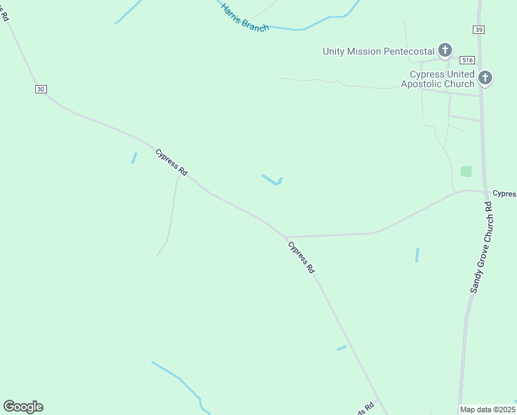 map of restaurants, bars, coffee shops, grocery stores, and more near 1417 Cypress Road in Bishopville