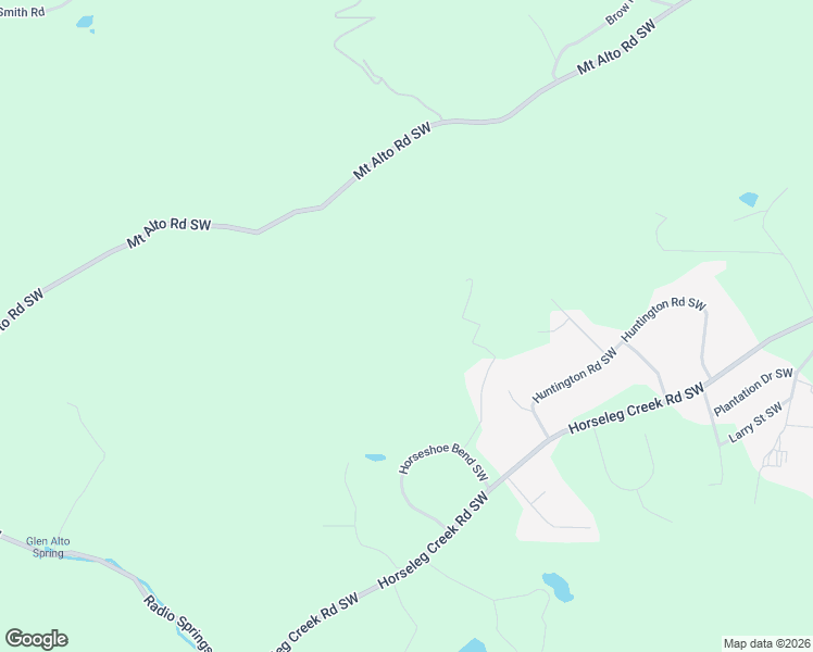 map of restaurants, bars, coffee shops, grocery stores, and more near 84 Horseshoe Bend Southwest in Rome