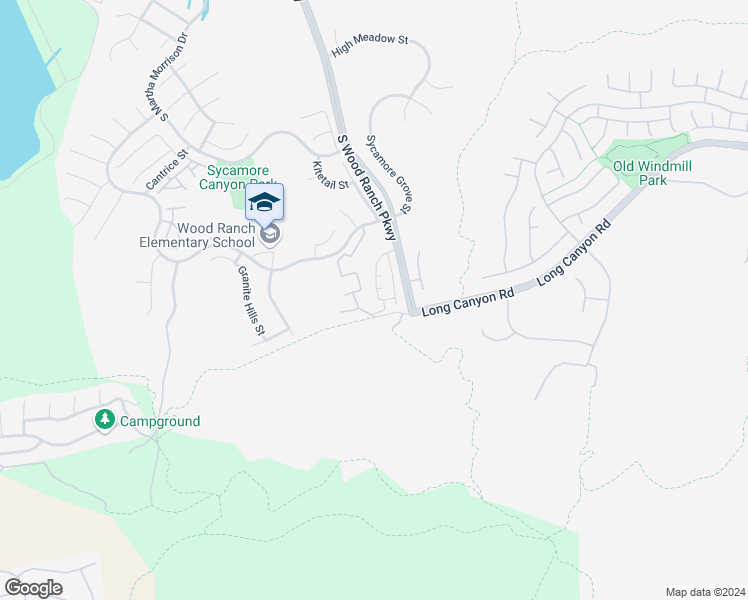 map of restaurants, bars, coffee shops, grocery stores, and more near 573 Yarrow Drive in Simi Valley