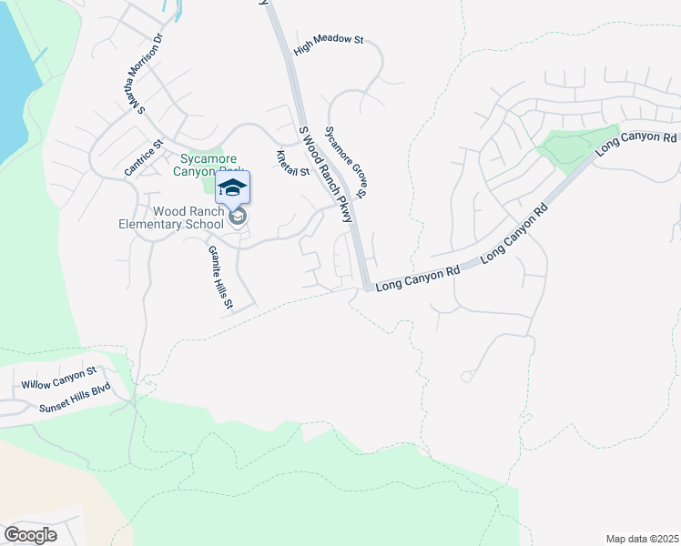 map of restaurants, bars, coffee shops, grocery stores, and more near 594 Yarrow Drive in Simi Valley