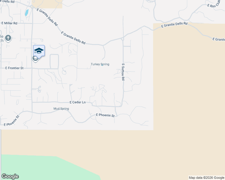 map of restaurants, bars, coffee shops, grocery stores, and more near 1200 South Sutton Road in Payson