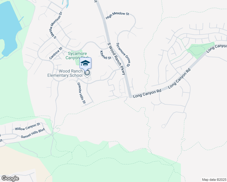 map of restaurants, bars, coffee shops, grocery stores, and more near 537 Bannister Way in Simi Valley