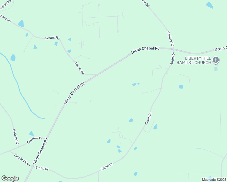 map of restaurants, bars, coffee shops, grocery stores, and more near 5675 Nixon Chapel Road in Horton