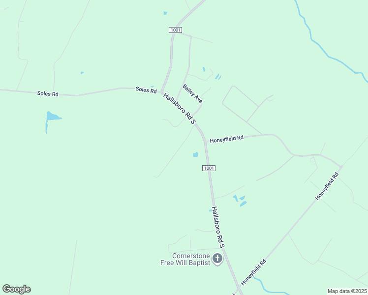 map of restaurants, bars, coffee shops, grocery stores, and more near 165 Shiloh Estates Road in Whiteville
