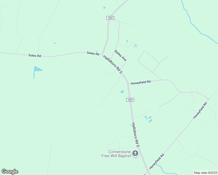 map of restaurants, bars, coffee shops, grocery stores, and more near 164 Shiloh Estates Road in Whiteville