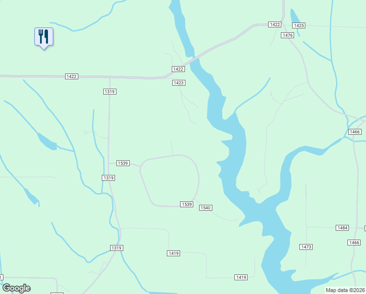 map of restaurants, bars, coffee shops, grocery stores, and more near 805 County Road 1539 in Hanceville