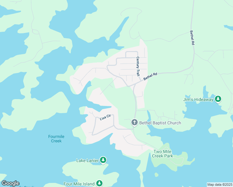 map of restaurants, bars, coffee shops, grocery stores, and more near 9035 Walnut Cove Court in Gainesville