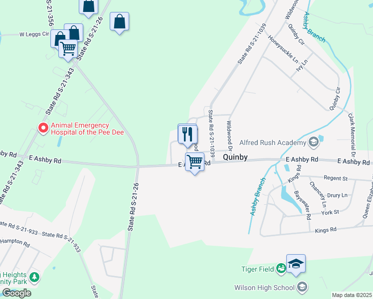 Quinby Plaza Way, Quinby SC Walk Score